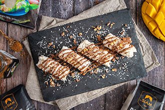 Banana Choco Spring Rolls