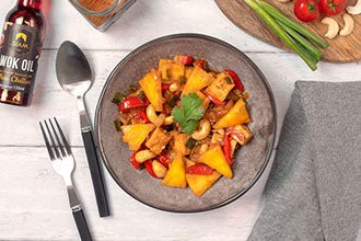 Crispy sweet & sour tofu