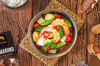 Prawn with Tamarind