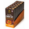 Display of Siam Red Thai Curry Kit boxes on a white background